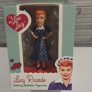 I Love Lucy Talking Bobble Figure of Lucy Ricardo + Mini Photo Book. NIB